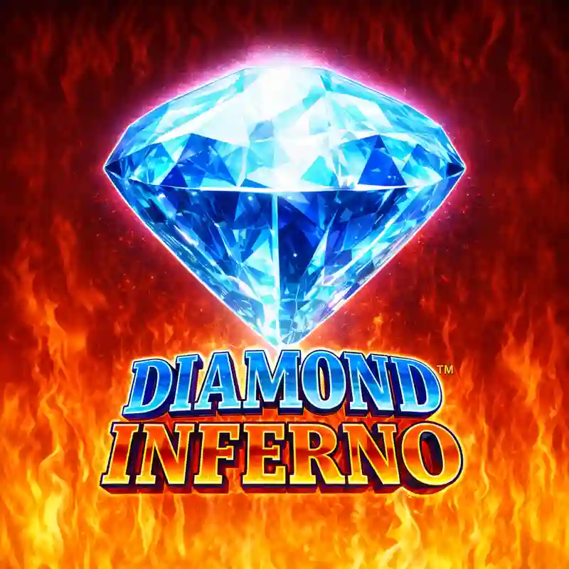 Diamond Inferno Slot Game Logo